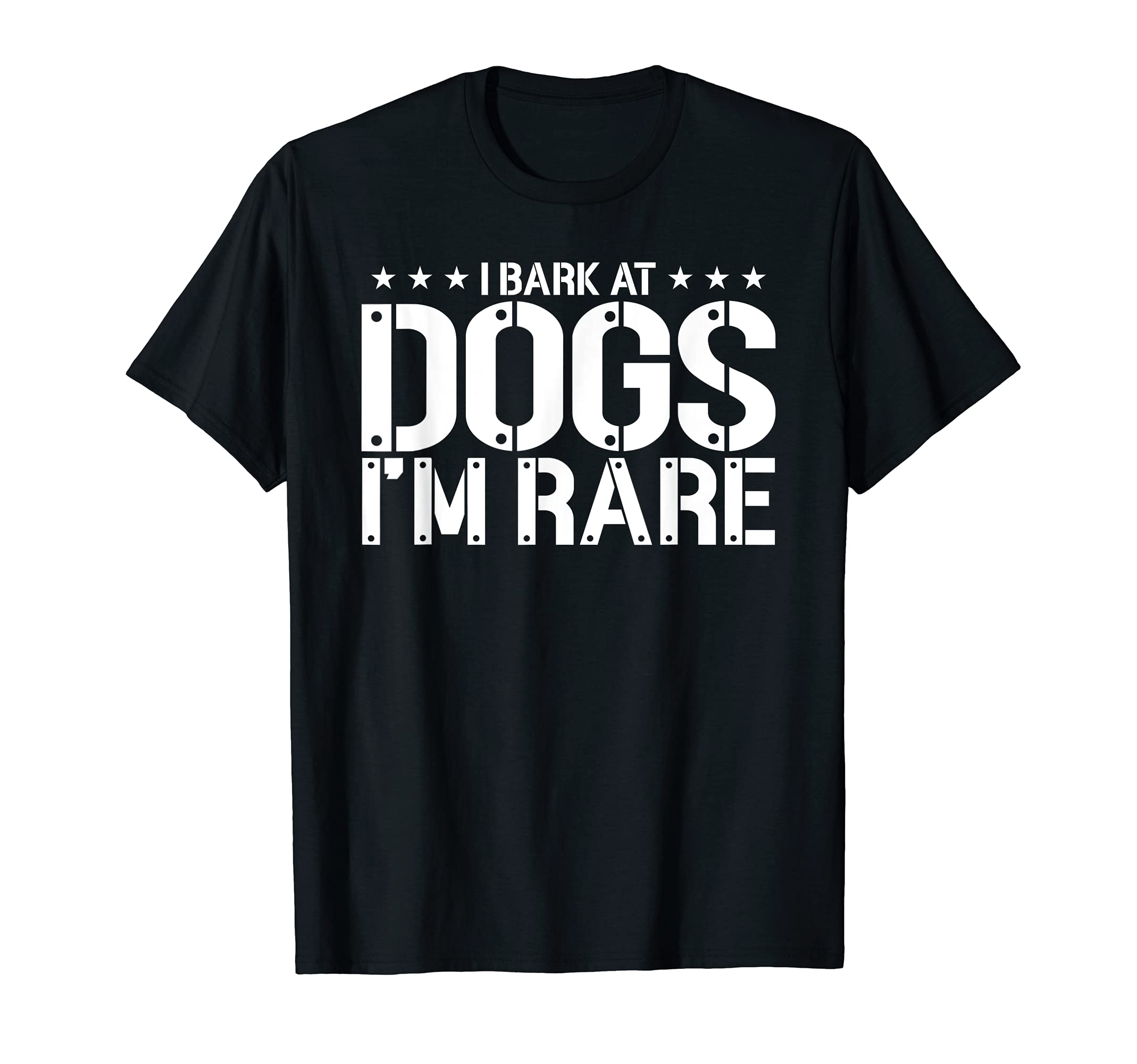 I Bark At Dogs, I'm Rare Funny Vet Quote Veterinary School T-Shirt