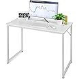 Amazon.com: COSTWAY Home Office Computer Desk, 40 inch Modern Simple ...