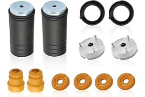 Yunnergo Front Shock Strut Top Mounts Support Upper Lower Bump Stop 31336774738 31336776391 Compatible with X5 E70 X6 E71