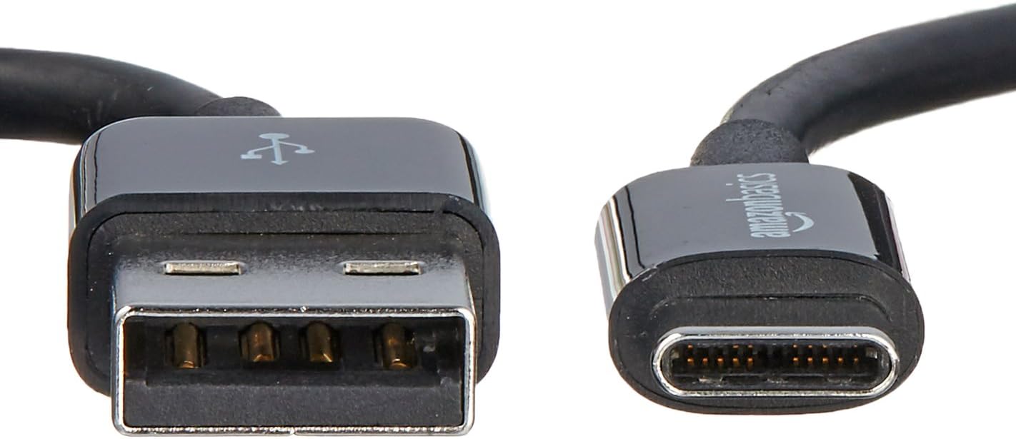 Amazon Basics USB-C to USB-A 2.0 Fast Charger Cable, 480Mbps Speed, USB-IF Certified, for Apple iPhone 16/15, iPad - Image 3