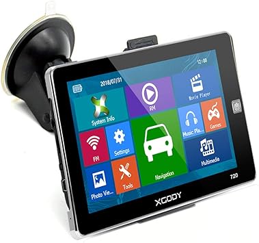Gps Systeme De Navigation Gps Pour Voiture Xgody Camion Poids Lourds Navigator 7 Ecran Tactile Capacitif Support Appels Mains Libres Speed Camera Alerte Cartes A Vie Gratuite Amazon Fr High Tech