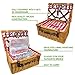 Nature Gear Upgraded 4 Person XL Picnic Basket (XL 4 Person, Red & White)