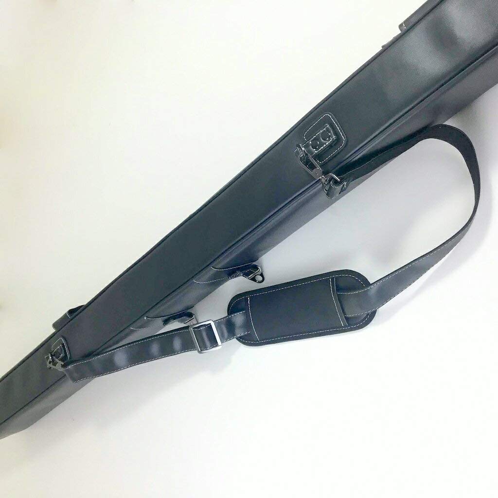 B07h38sm43 ブラック ビッグトラスト Daishin ロッドケース1層 へらバッグ 贅沢屋の