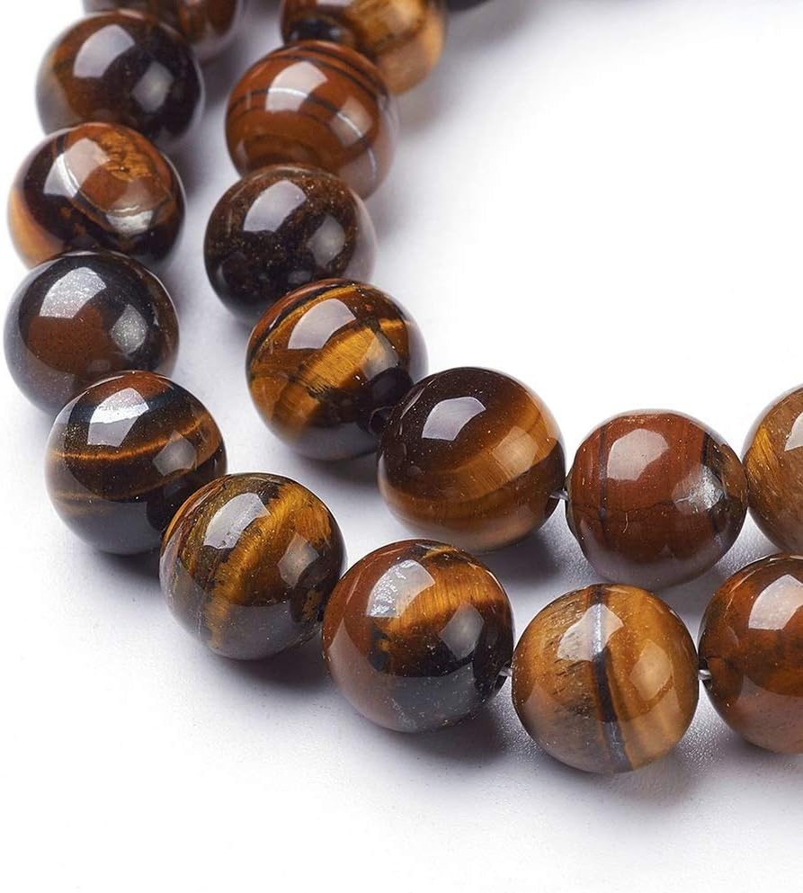 Natürliche AAA Tigerauge Perlenkette Verstellbar Natürliche AAA Lapis Lazuli Tigerauge Perlen, 6mm | Kaufen Auf Tigerauge Kette