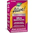 Nature's Way Alive!® Once Daily Women's 50+ Multivitamin, Ultra Potency, Food-Based Blends (60 mg per serving), 60 Tablets