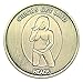 Man Humor Chicks Get Laid Heads & Tails Good Luck Challenge Coin - Gift for Men! by Thompson Emporium