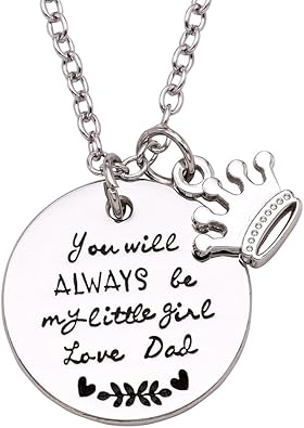 daughter necklace from mom and dad