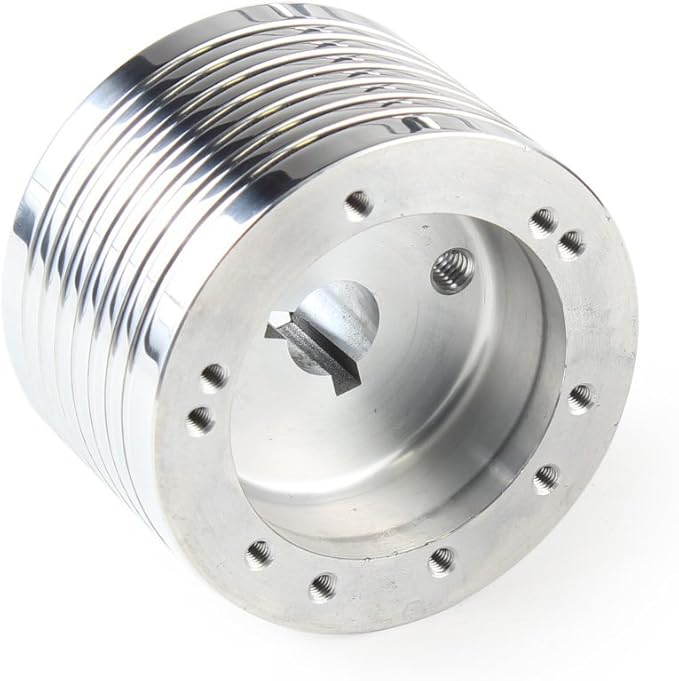 Marine Boat Polished Hub Adapter Keyway for Steering Wheel