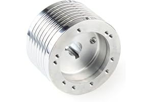 FOREVERSHARP Marine Boat Polished Hub Adapter Keyway for Steering Wheel Grant 5 and 6 Hole