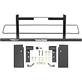 Backrack 30222 Installation Hardware Kit; Black Powder Coat; No Drill;