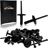 AOLYGEI C77 30pcs Fender Liner Bumper Cover Wheel Arch Trim Cover Expanding Rivets for BMW 51777171004 X1 X3 X4 X5 X6