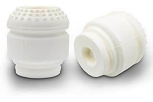 SMFVBTDWN7 Front Bump Stop，Suspension Bumper Fits Frod F250 F350 4WD 2005 2006 2007 2008 2009 2010 2011-2024 (2 Pcs white)