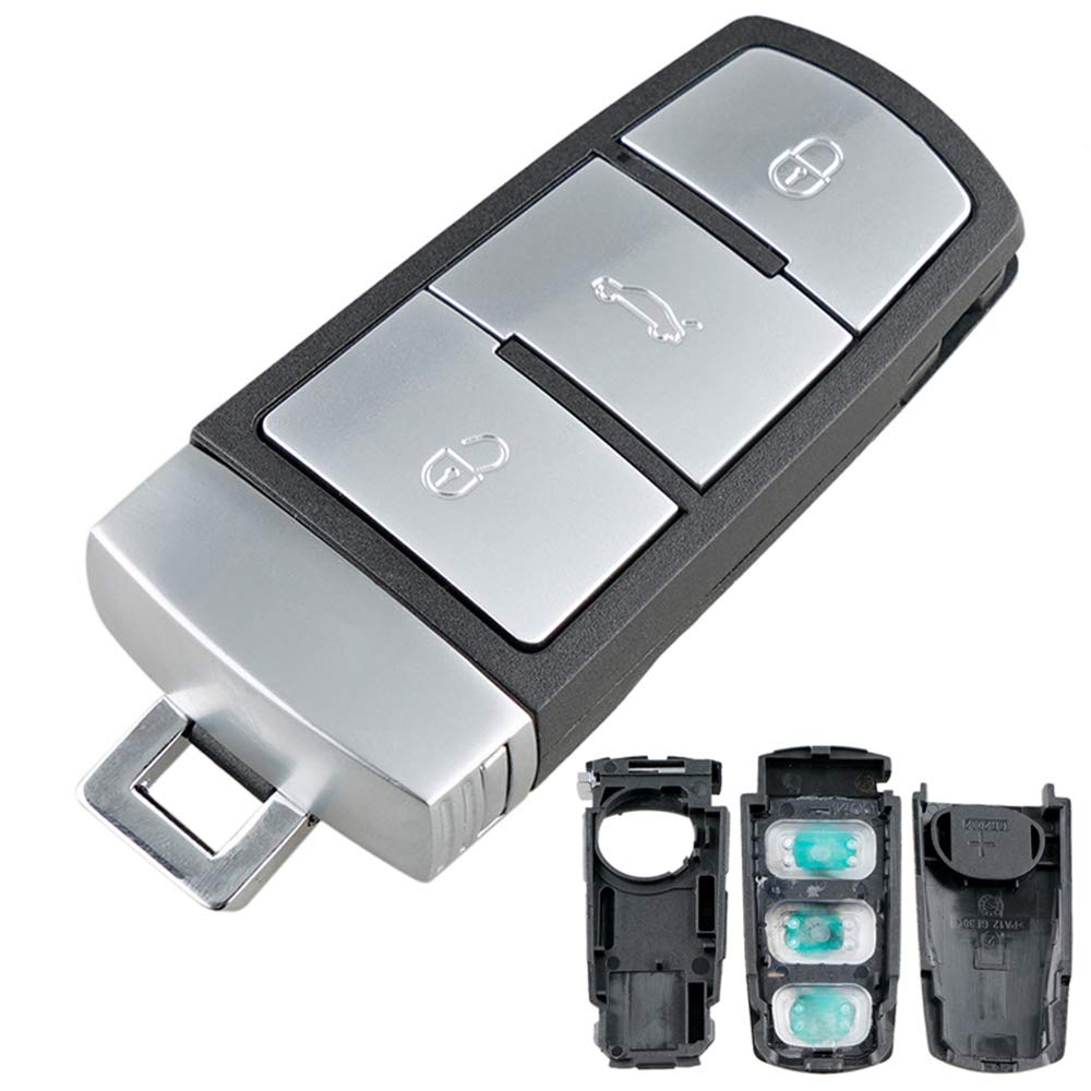 Car Remote Key Shell Fit for Magotan Passat- CC 3 Buttons
