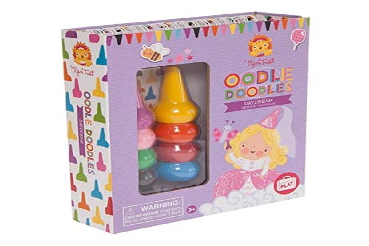 Bertoy 3760217 Oodles Doodle Crayon Sets, Girls