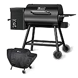 KingChii Electric Wood Pellet Grill & Smoker with