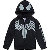 Marvel Spider-Man Fleece Matching Family Zip Up Cosplay Hoodie Toddler to Adult Sizes (2T - 2XL)