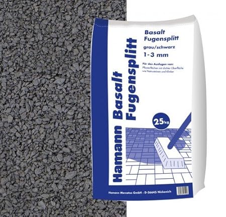 Basalt Fugensplitt 1-3mm 25 kg Sack