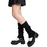 Bcxfbxd Leg Warmers for Women Soft Long Socks Knit Calf Accessories Boot Socks for Winter Party Outdoor
