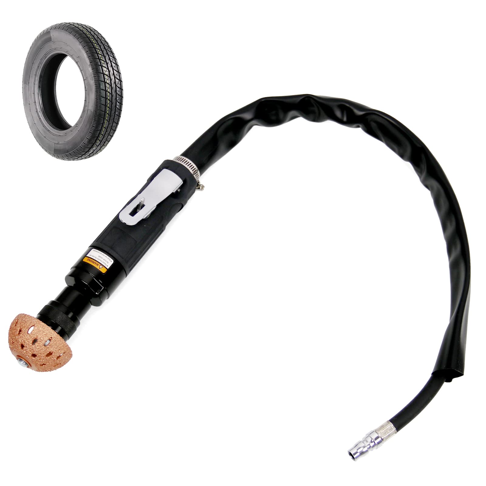 Photo 1 of RYANSTAR RACING 2500rpm Low Speed Air Tire Buffer Tire Repair Kit Polishing Cleaning Tool Pneumatic Automatic Buffing Wheel Machine Tire Patch Tools Rear Exhaust