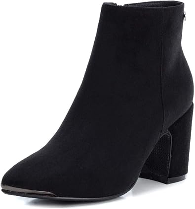 Xti black ankle boots Clearance