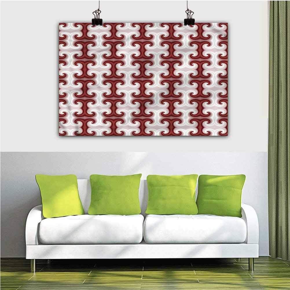 Amazon.com: Psychedelic Bathroom Decor Digital Haze Modern 28x40 Inch