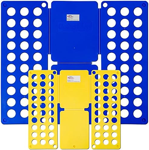 TecTake Set of 2 fast speed folder laundry clothes shirt folding board flip fold it adult & kids - different quantities - (1 Set | no. 401684)