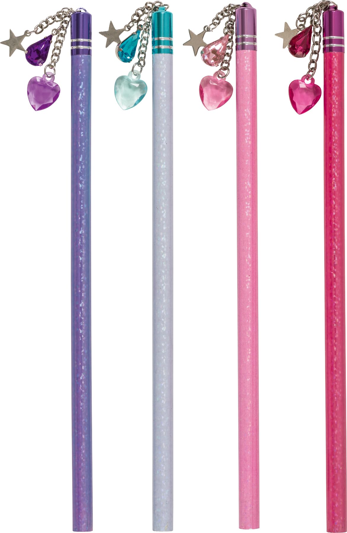 Fountain 1027366 Pencil Fun Collection, 18 cm, with Pendant, 4 Different Colours, 1 Piece