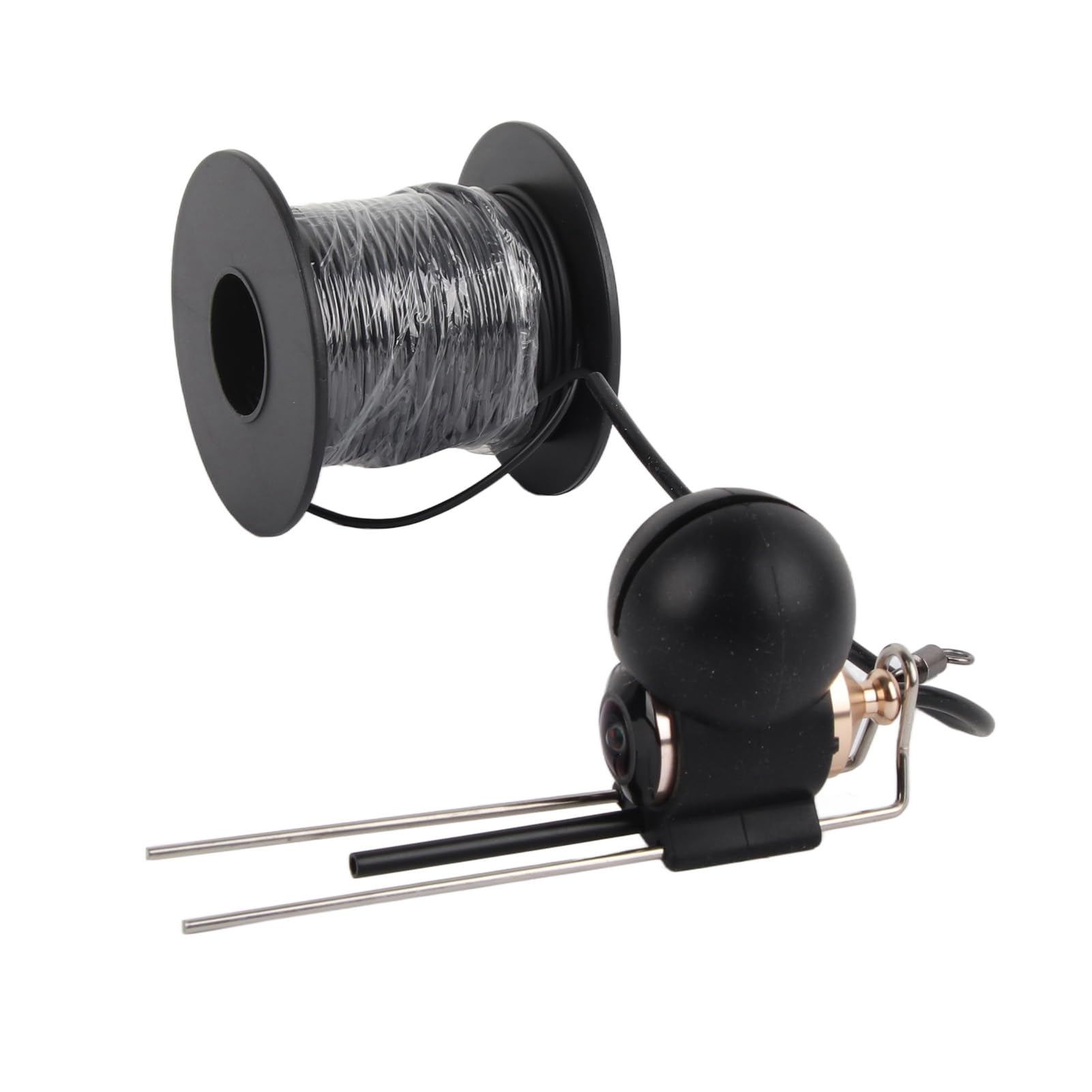 Underwater Fishing Camera, HD Portable Video Fish Finder Camera with Fishing Cable & 940pcs LED White Lights, CVBS Waterproof Camera for Sea, Lake, Boat, Kayak, Ice Fishing (20m/65.6ft)