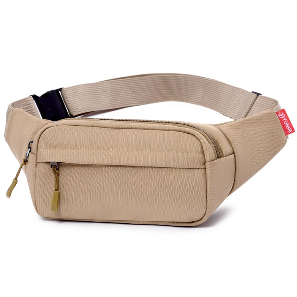 Waist Pack Crossbody Fanny Packs, Water Resistant Sports Waist Pack Bags for Women Men, Belt Bag for Travel Walking Running Hiking Cycling, Convenience to Take Away, Easy Carry Any Phone, Wallet
