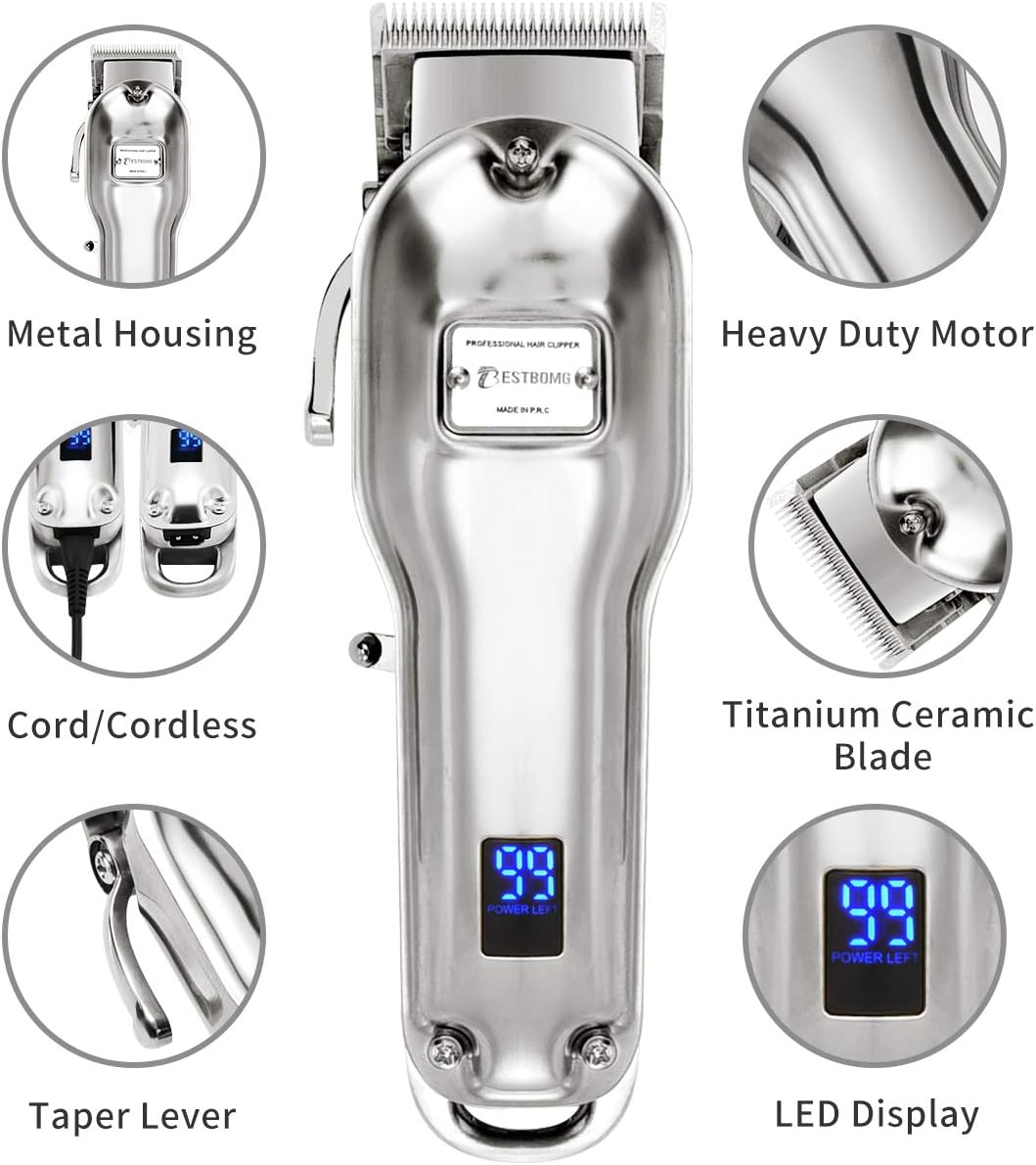 audoc professional cordless hair clippers