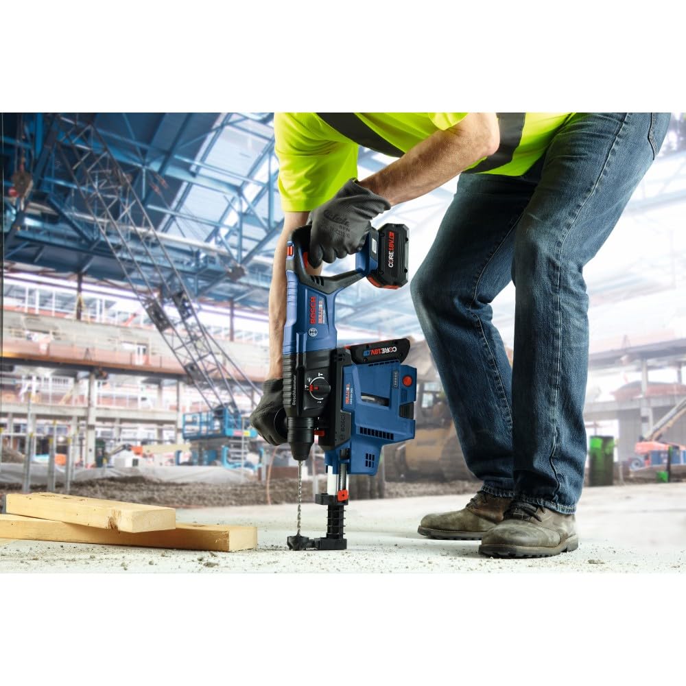 Bosch GBH18V-26DN 18V EC Brushless SDS-plus Bulldog? 1 In. Rotary Hammer (Bare Tool)