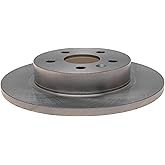 AC Delco® 18A1426A Rear, Driver Or Passenger Side Brake Disc, Natural - View #7