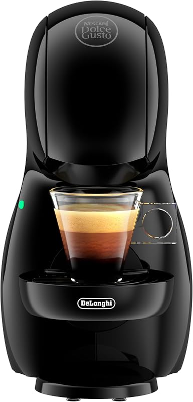 De'Longhi Nescafé Dolce Gusto Piccolo XS EDG210. AB, cafeteira cápsula com design compacto, desligamento automático, bebidas quentes e frias, pressão de 15 bar, preto