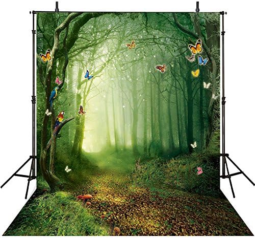 Photography Backgrounds Children 8Feet-8Feet Photo Backdrops Forest Backgrounds Computer Printed Vinyl Photography Background