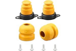 JUQAFY Rear Bump Stops Axle Jounce Bumper Fit for Ford MUSTANG 2005-2012, Front and Rear Bump Stops Replace M-5570-A