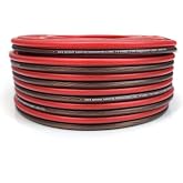 Kord Speaker Cable 14 Gauge Oxygen Free Copper Speaker Wire 100' Red/Black