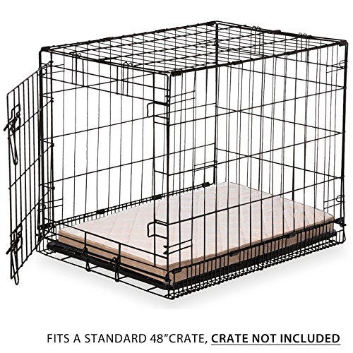 Milliard Quilted Padded Orthopedic Dog Bed, Egg Crate Foam with Plush