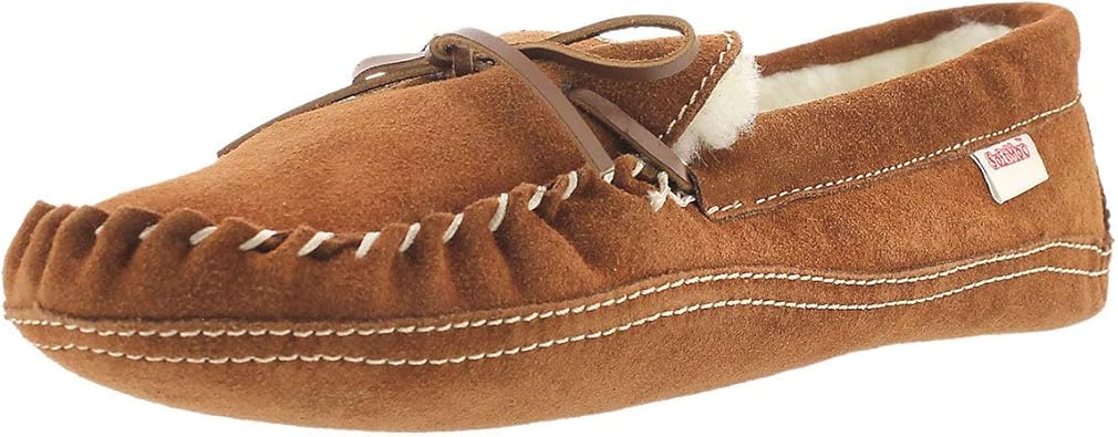double sole leather moccasins