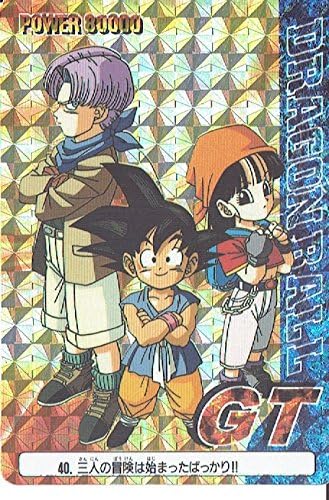 Amazon ドラゴンボールｇｔ カード 40 三人の冒険 トレカ 通販