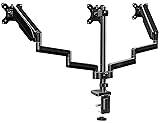 UPGRAVITY Triple Monitor Mount, 3 Monitor Desk
