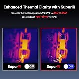 HIKMICRO ECO Thermal Camera 240x240 SuperIR 25Hz Laser Pointer 8h view 2