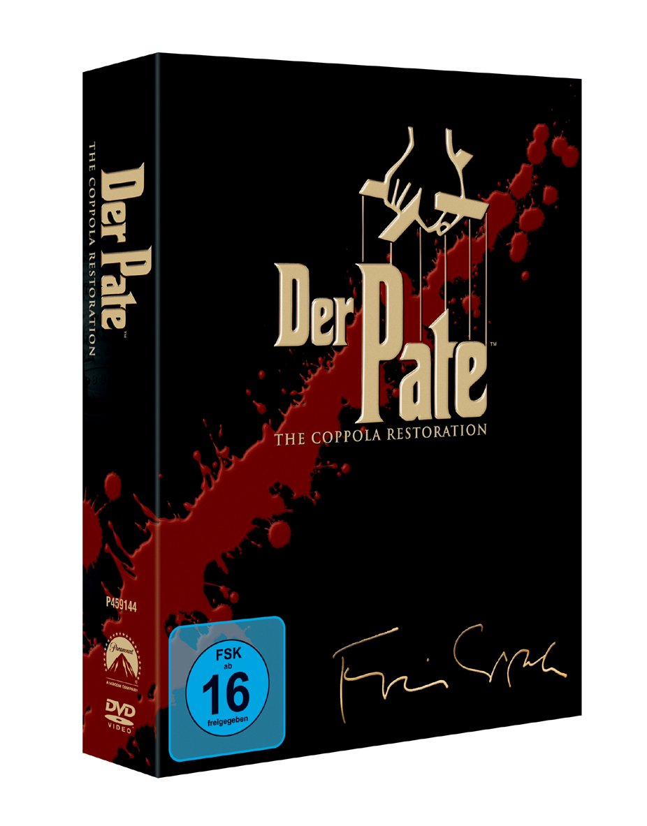 Der Pate The Coppola Restoration 5 Dvds Amazon De James Caan Robert De Niro Robert Duvall Mario Puzo Nino Rota Francis Ford Coppola Marlon Brando Al Pacino James Caan Robert De Niro