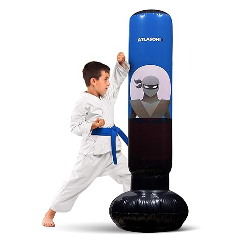Kids Punching Bag for Boys Girls Inflatable Boxing Kick
