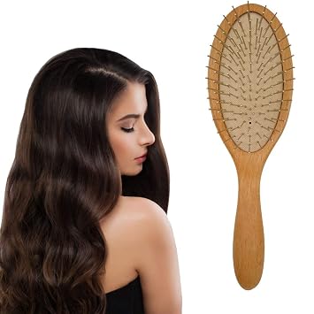 Leecee Hair Brush Detangling Hairbrush For Curly Thick Or Long