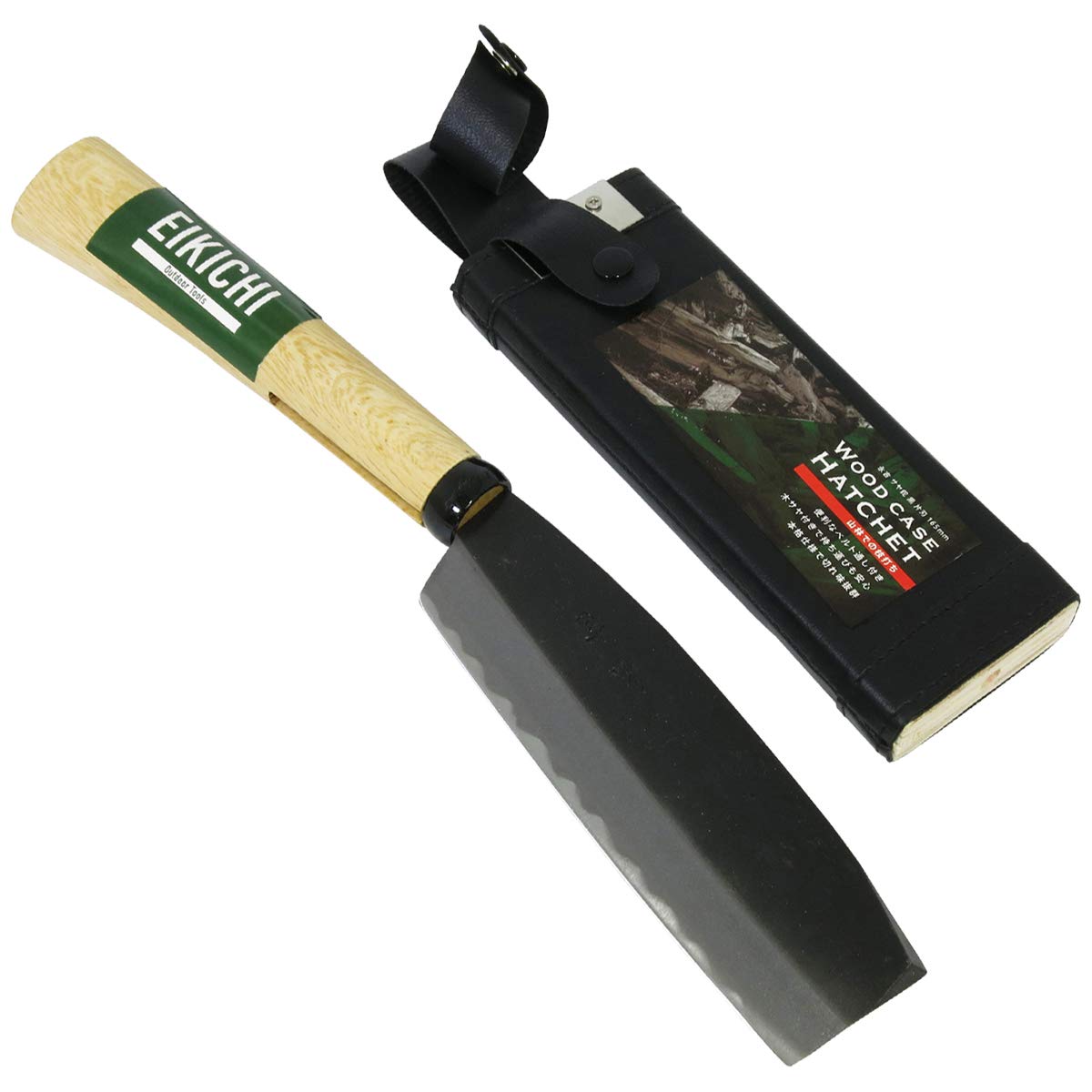 近与(KONYO) 永吉 サヤ鉈 黒 片刃 31569 165mm商品画像