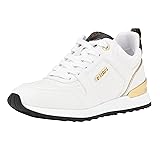 Guess Women's KADLIN Sneaker, White 140, 8