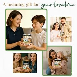 60 Positive Lion Cards Jar, Fathers Gift from