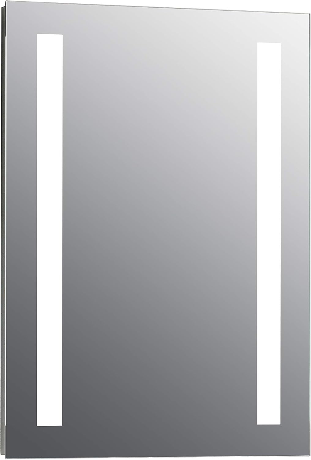 Keenware KBM-003 LED Bathroom Mirror with Demister & Shaver Socket; 700x500mm Silver