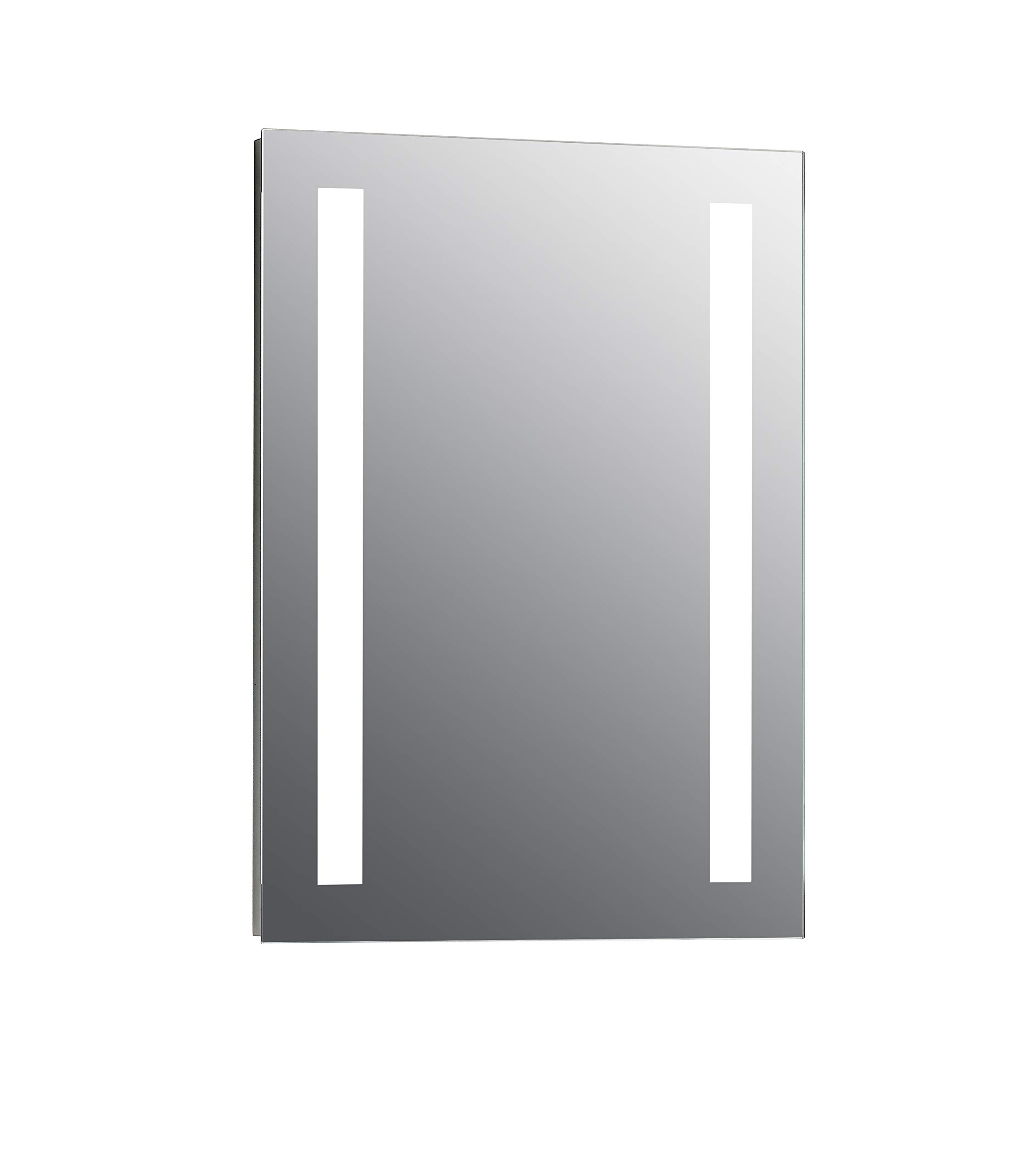 Keenware KBM-003 LED Bathroom Mirror with Demister & Shaver Socket; 700x500mm Silver