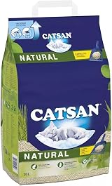 Catsan Natural Clumping Cat Litter 100% Biodegradable 2 x 20L Bags view 3